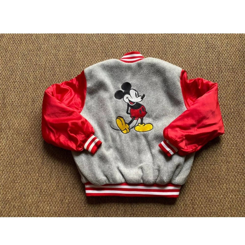 Vintage Walt Disney Mickey Mouse Bomber Jacket
